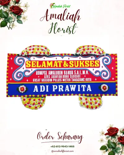 Karangan Bunga Ucapan Selamat mangunharja
